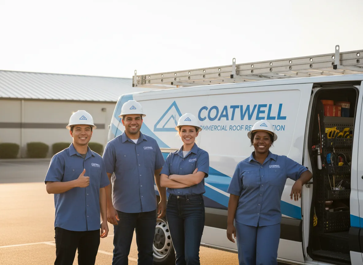Commercial roof coating company in Ramer, AL